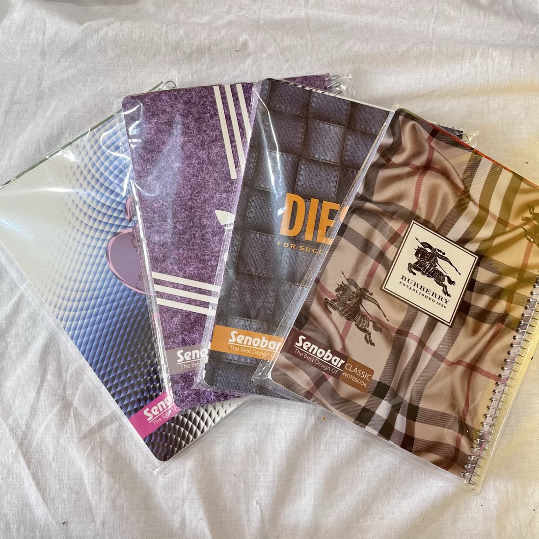 دفتر 50 برگ سیمی طرح برند