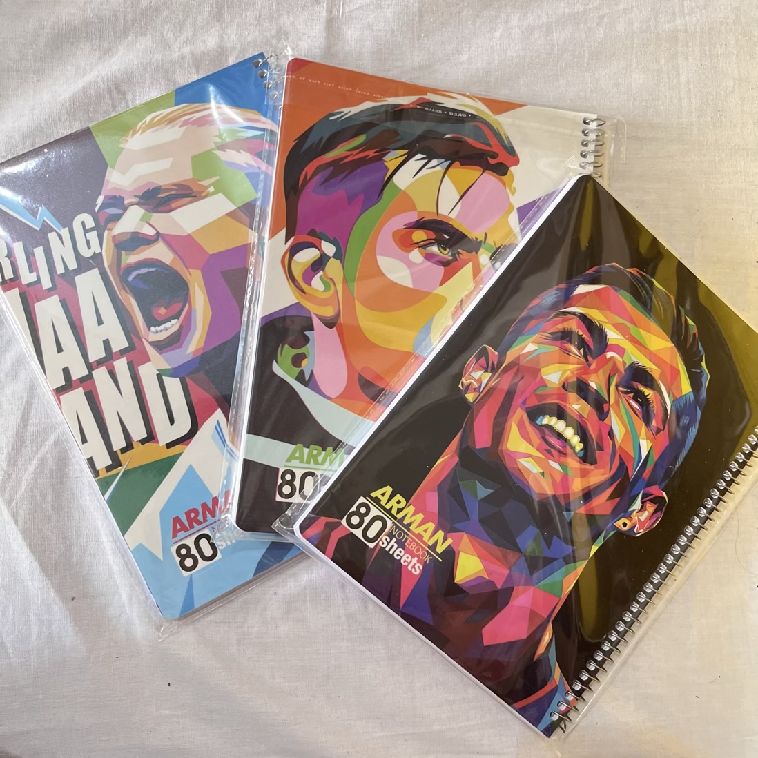 دفتر ۸۰ برگ فوتبالی سیمی خط دار