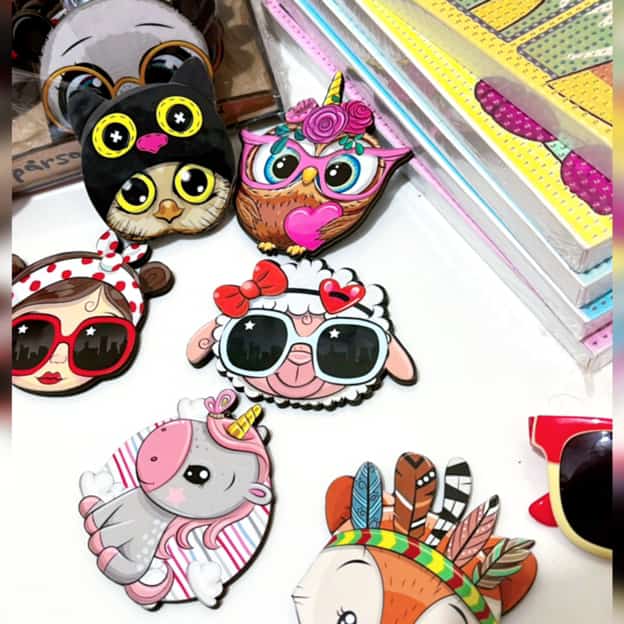 آینه چوبی دو بعدی