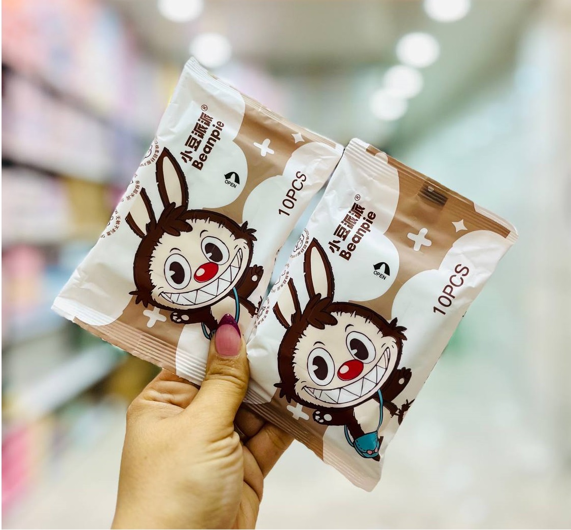 دستمال مرطوب لبوبو سایز بزرگ