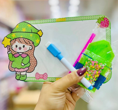 تخته وایت برد الماسی کیوت