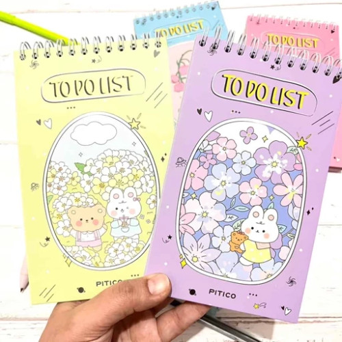 دفترچه تودولیست کیوت جلد سخت