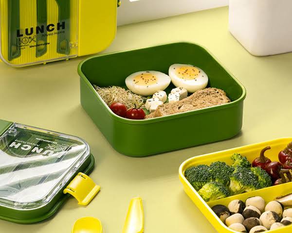لانچ باکس و ظرف غذا مربعی برند آنکسیا
