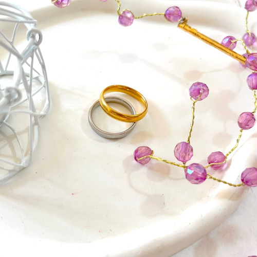 حلقه رینگی استیل رنگ ثابت