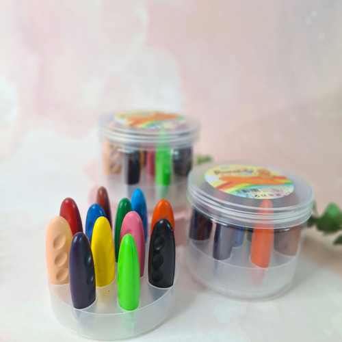 مداد شمعی جادویی ۱۲ رنگ