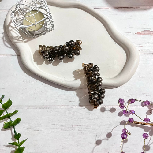 گیره سیم تلفنی مرواریدی