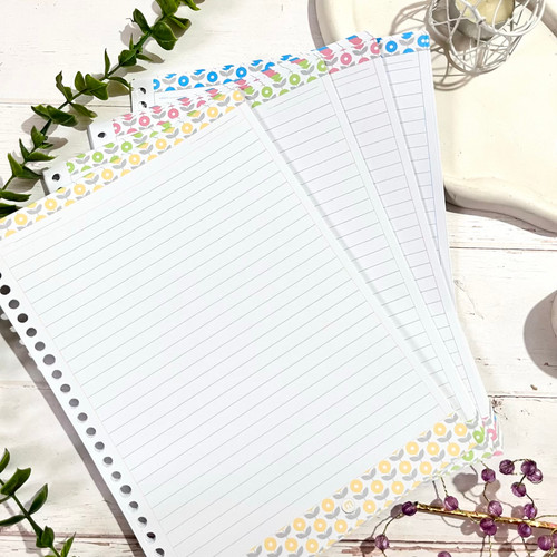 یدک کلاسور حاشیه دار 100 برگ